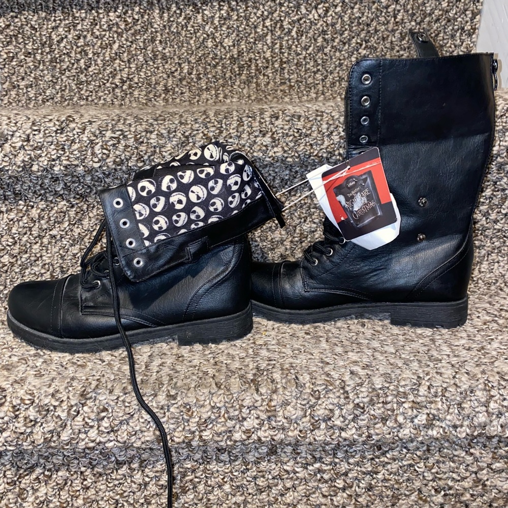 Never worn Jack Skellington Nightmare Before Christmas  boots